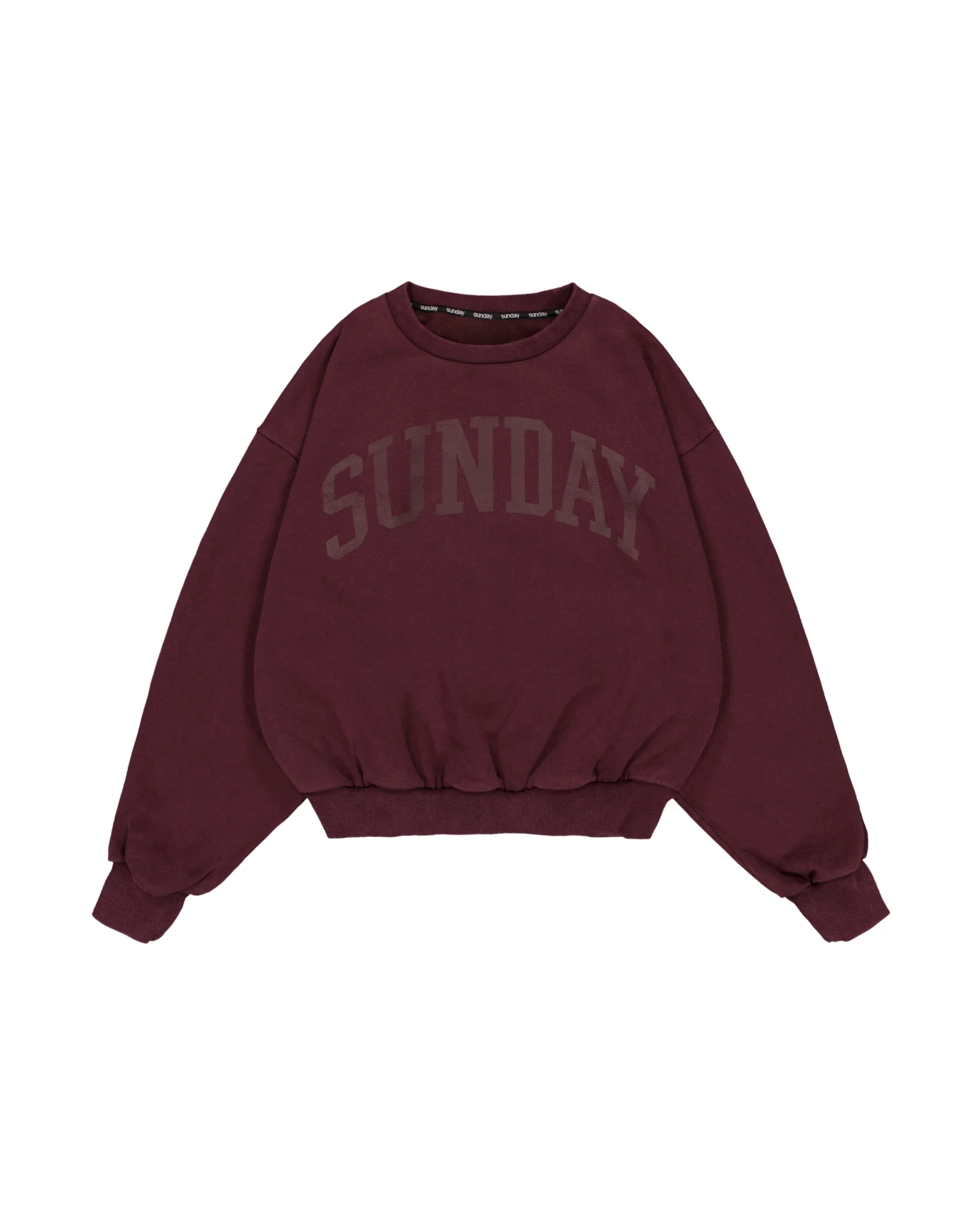 heavyweight college crewneck vintage wine heavyweight college crewneck vintage wine