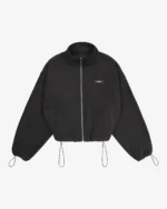 heavyweight archive fleece jet black